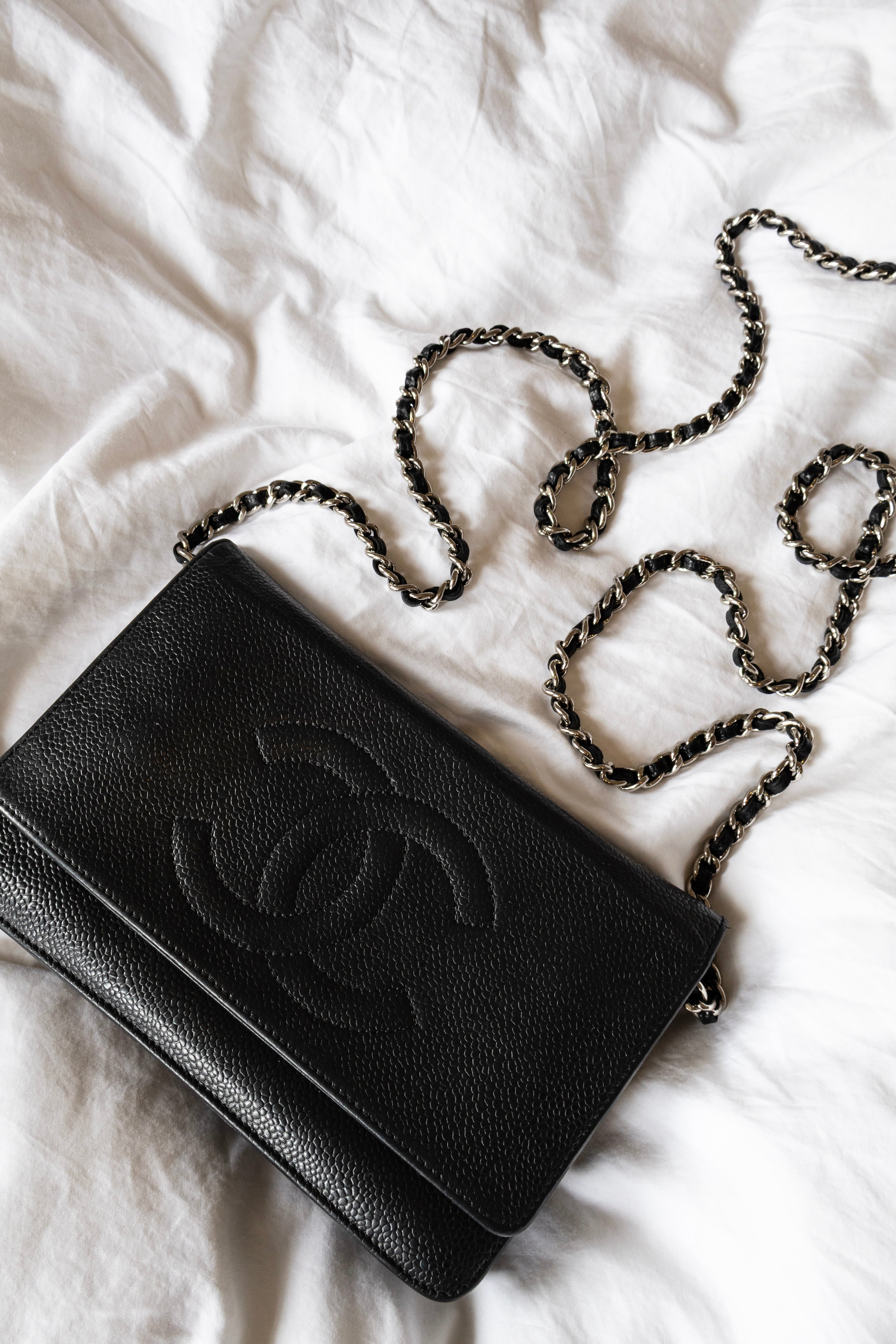 Chanel WOC Coco Mark Caviar