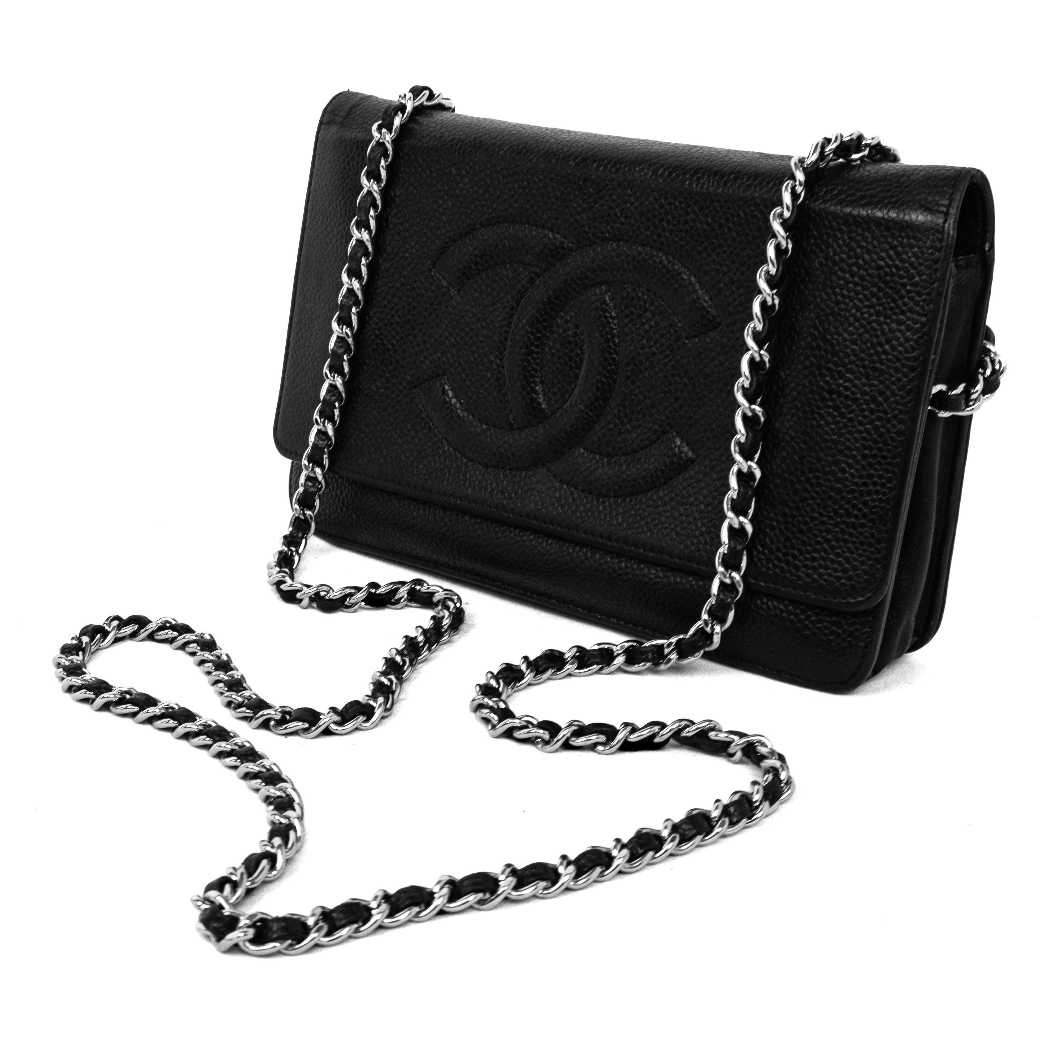 Chanel WOC Coco Mark Caviar