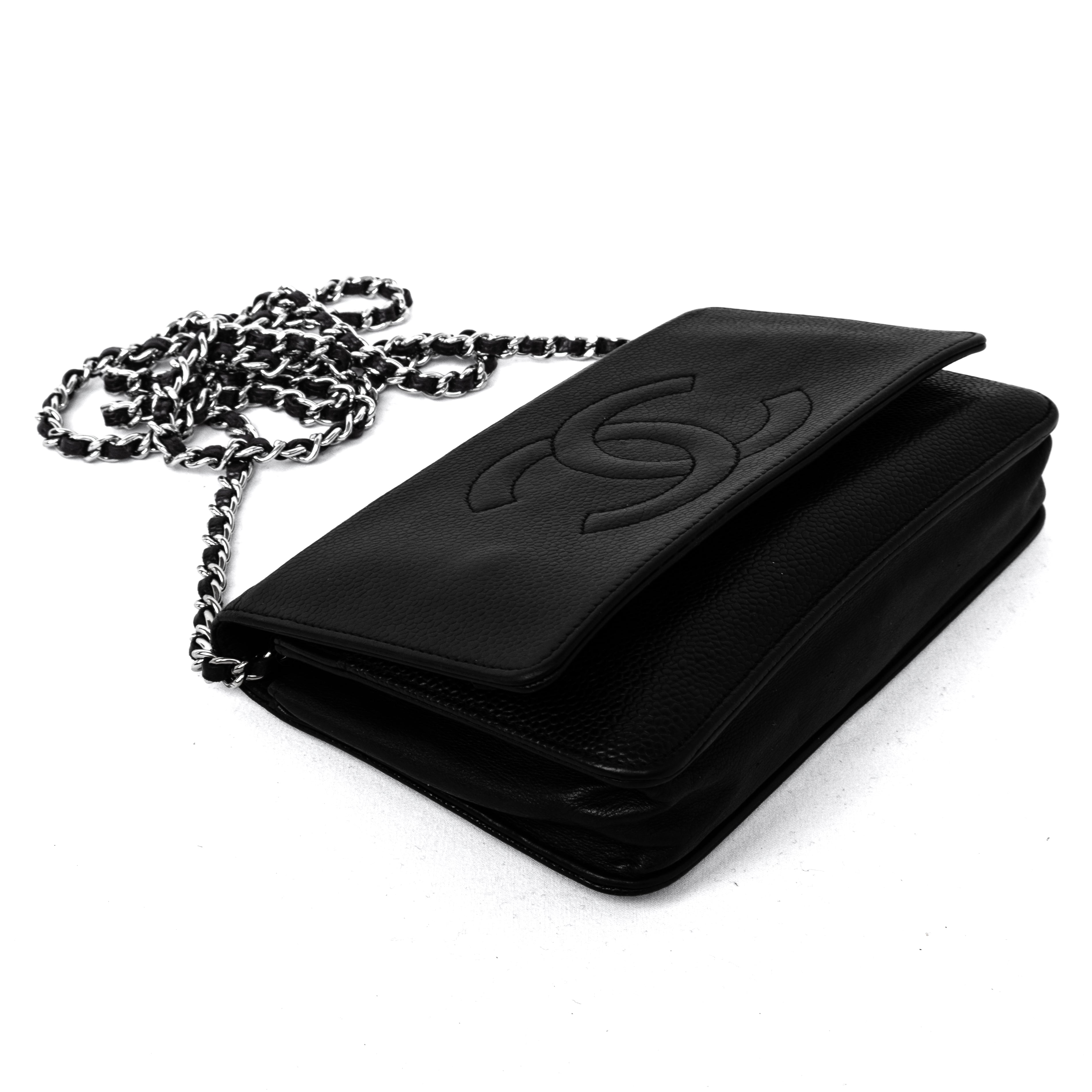 Chanel WOC Coco Mark Caviar