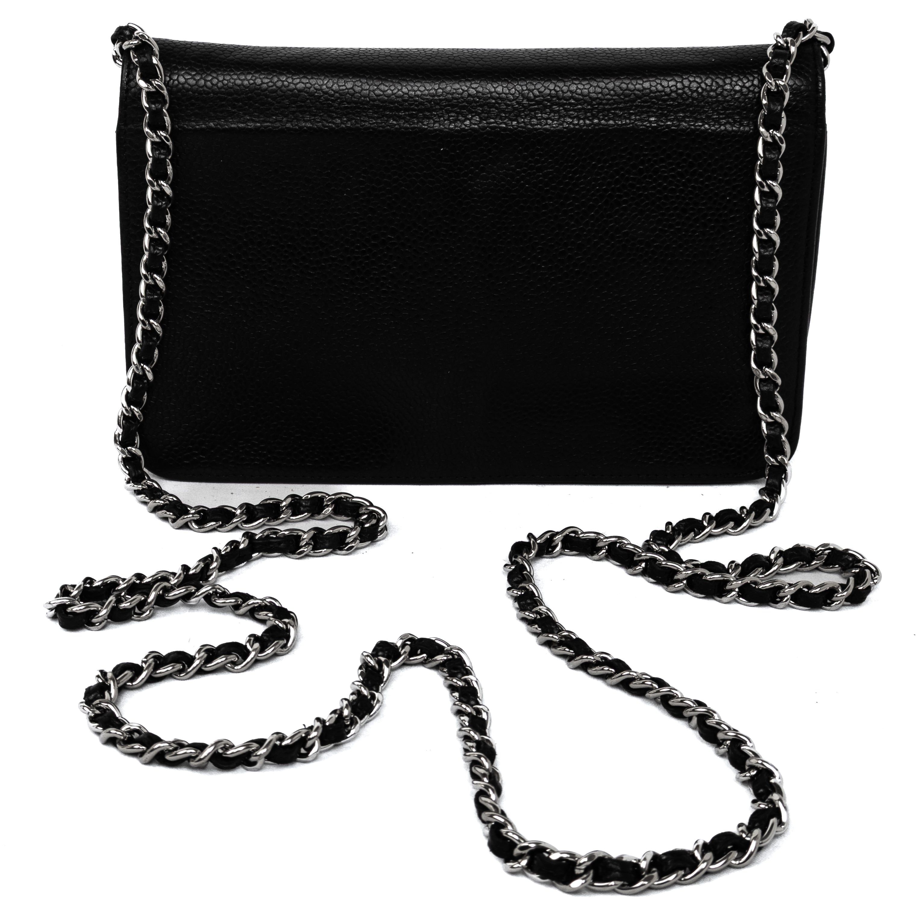 Chanel WOC Coco Mark Caviar