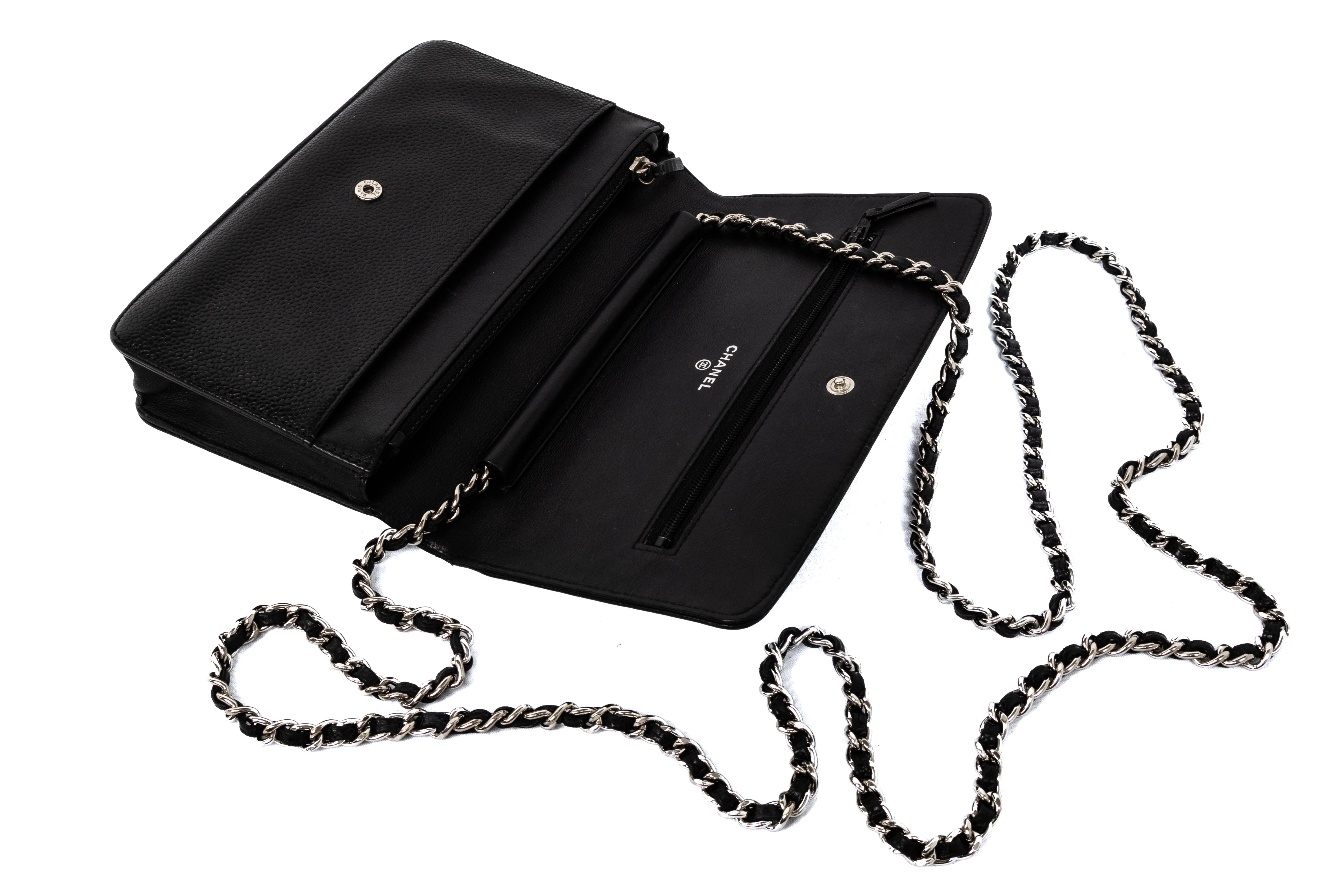 Chanel WOC Coco Mark Caviar