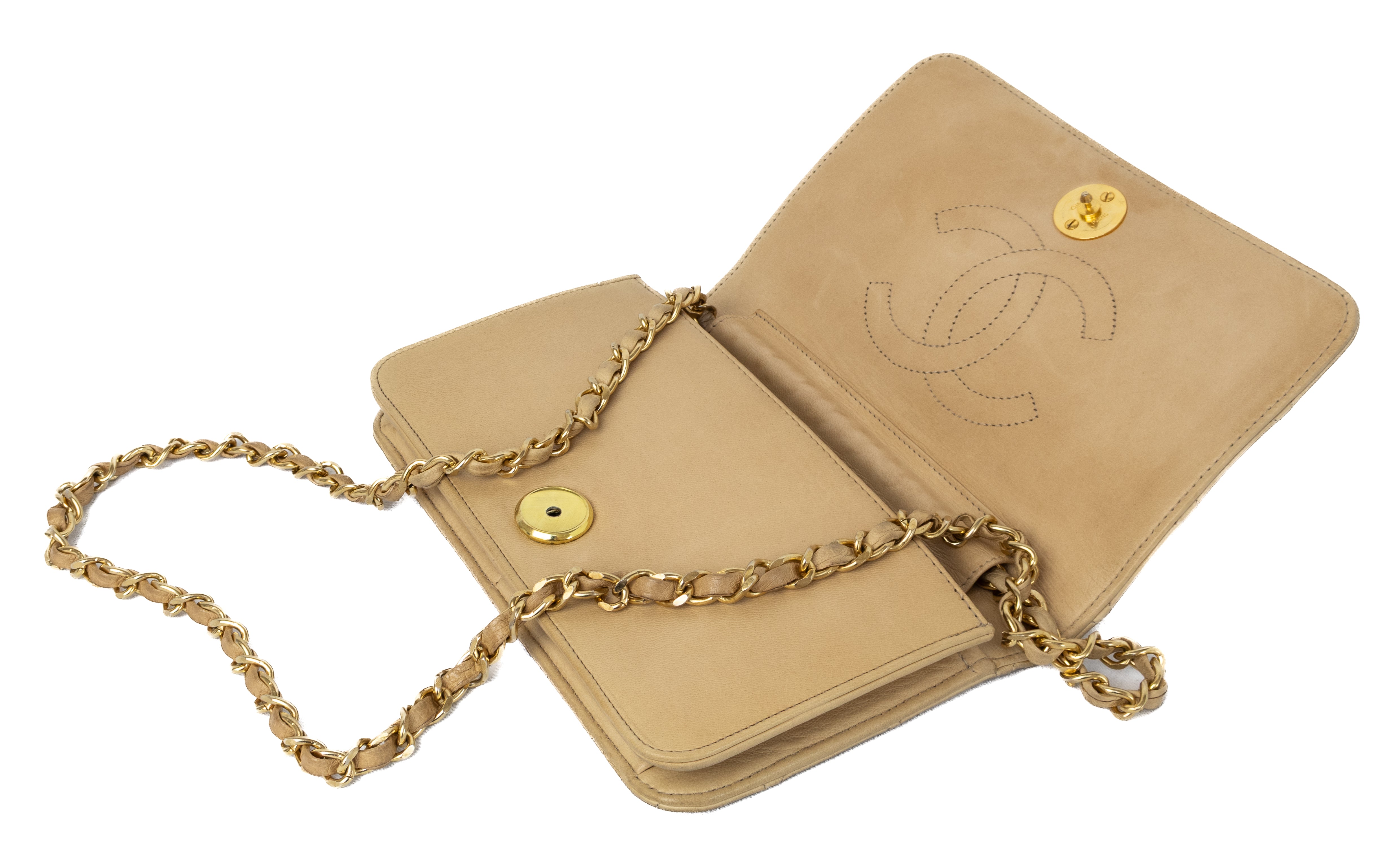 Chanel Small Full Flap Push Lock