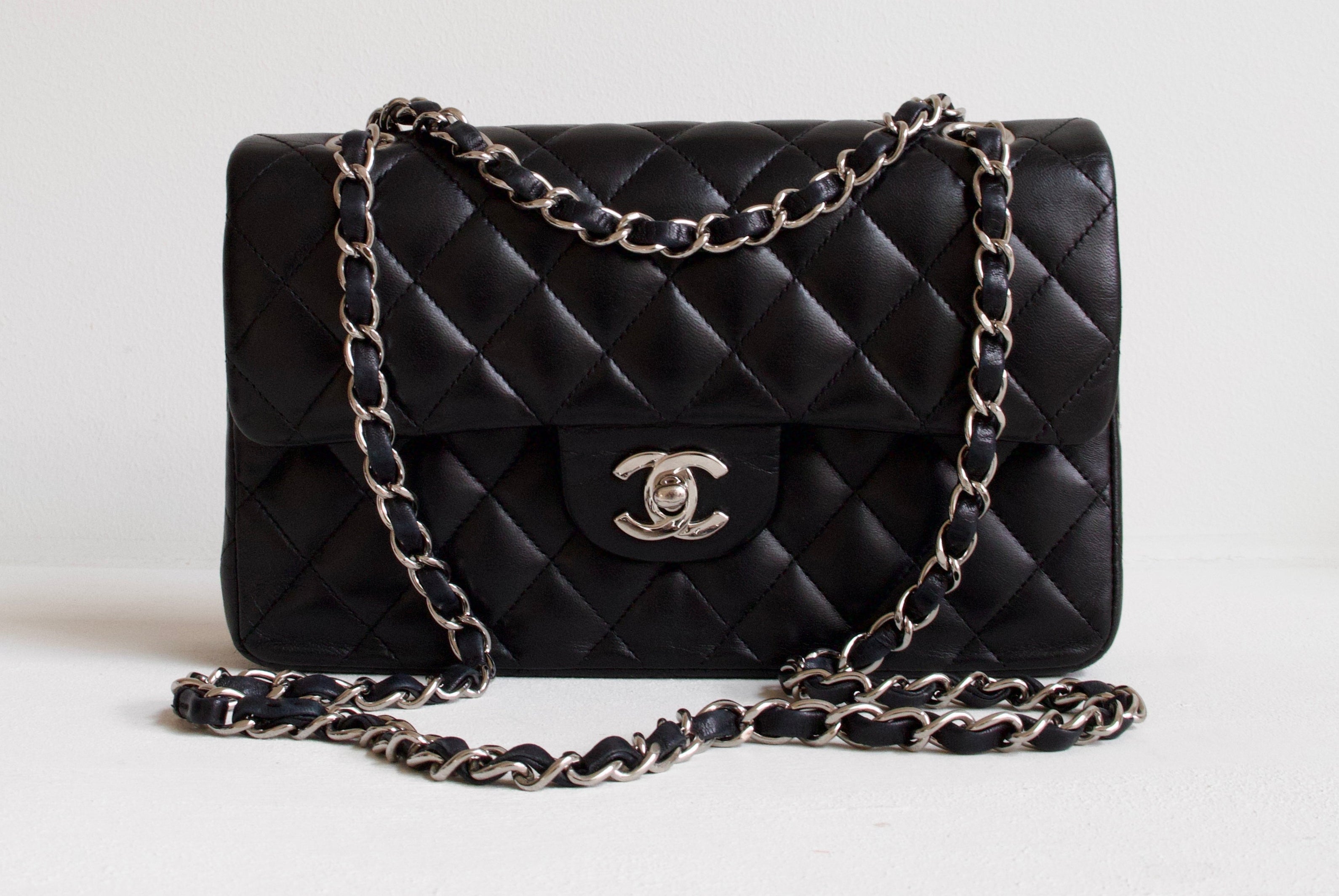Chanel Classic Flap Silver