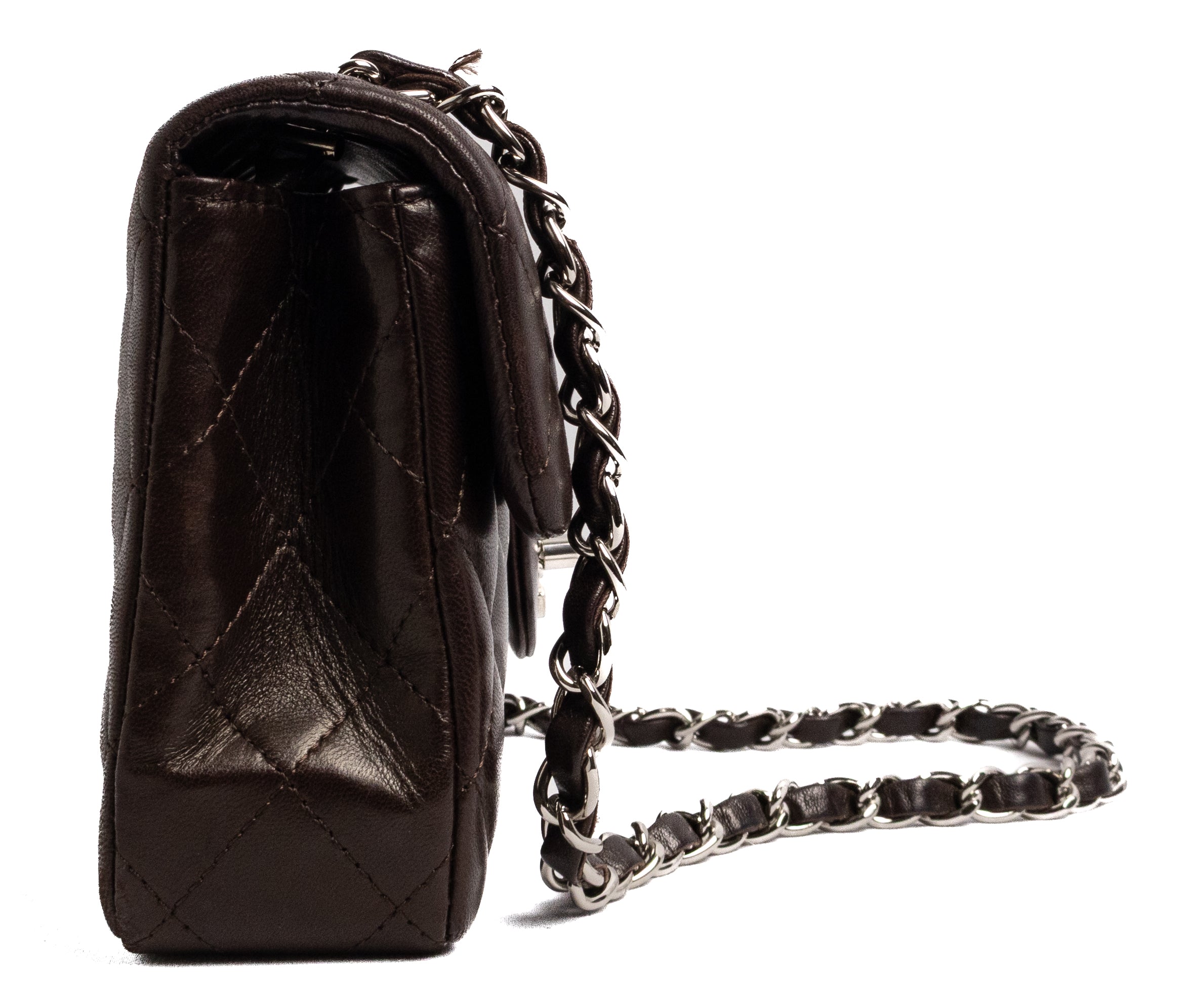 Chanel East West Flap Bag