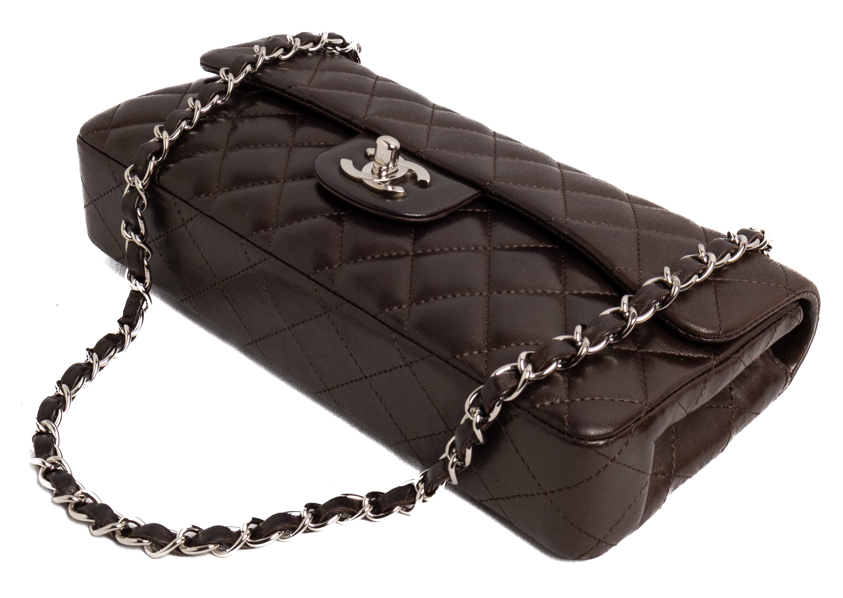 Chanel East West Flap Bag