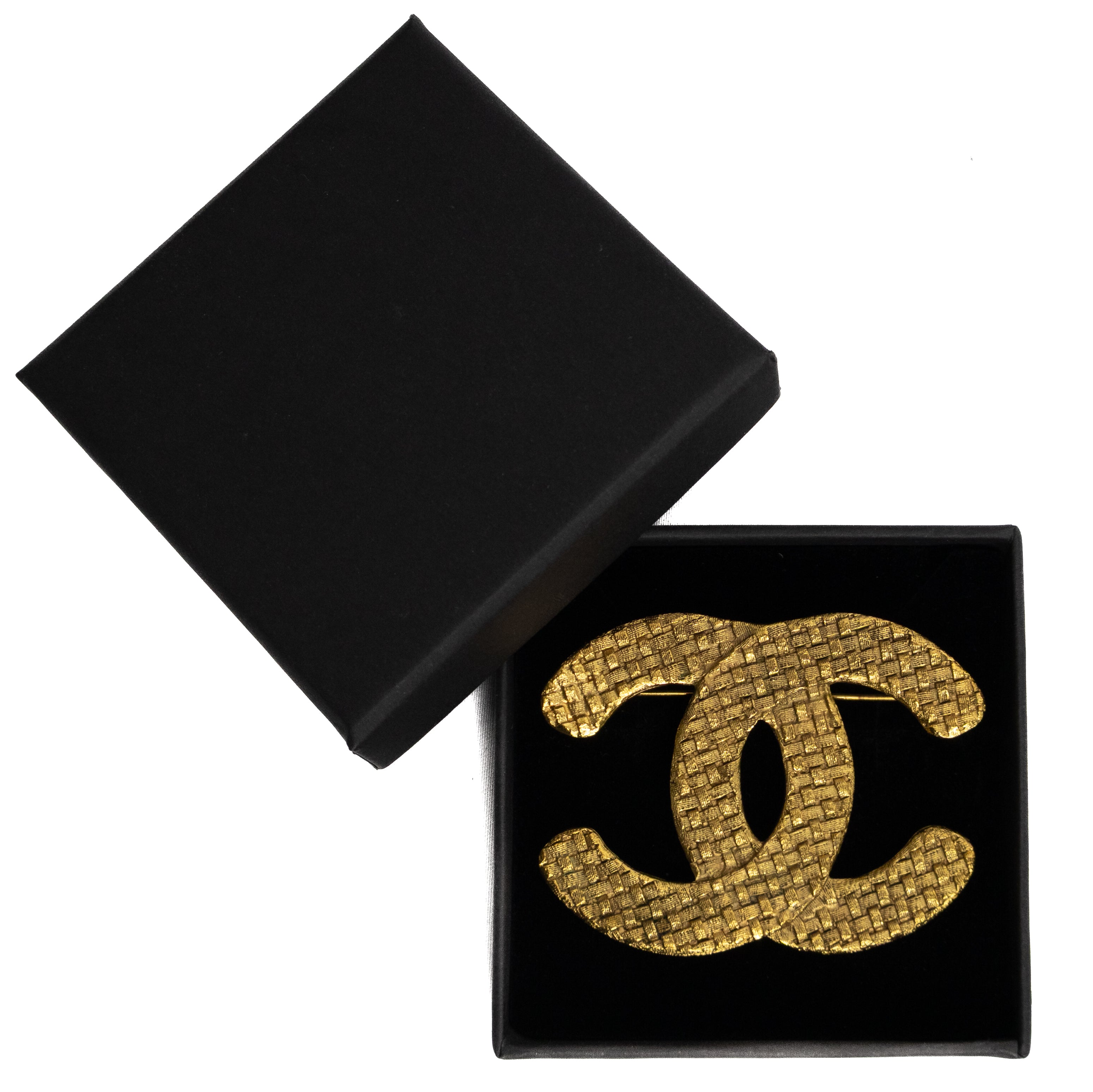 Chanel vintage broche gold