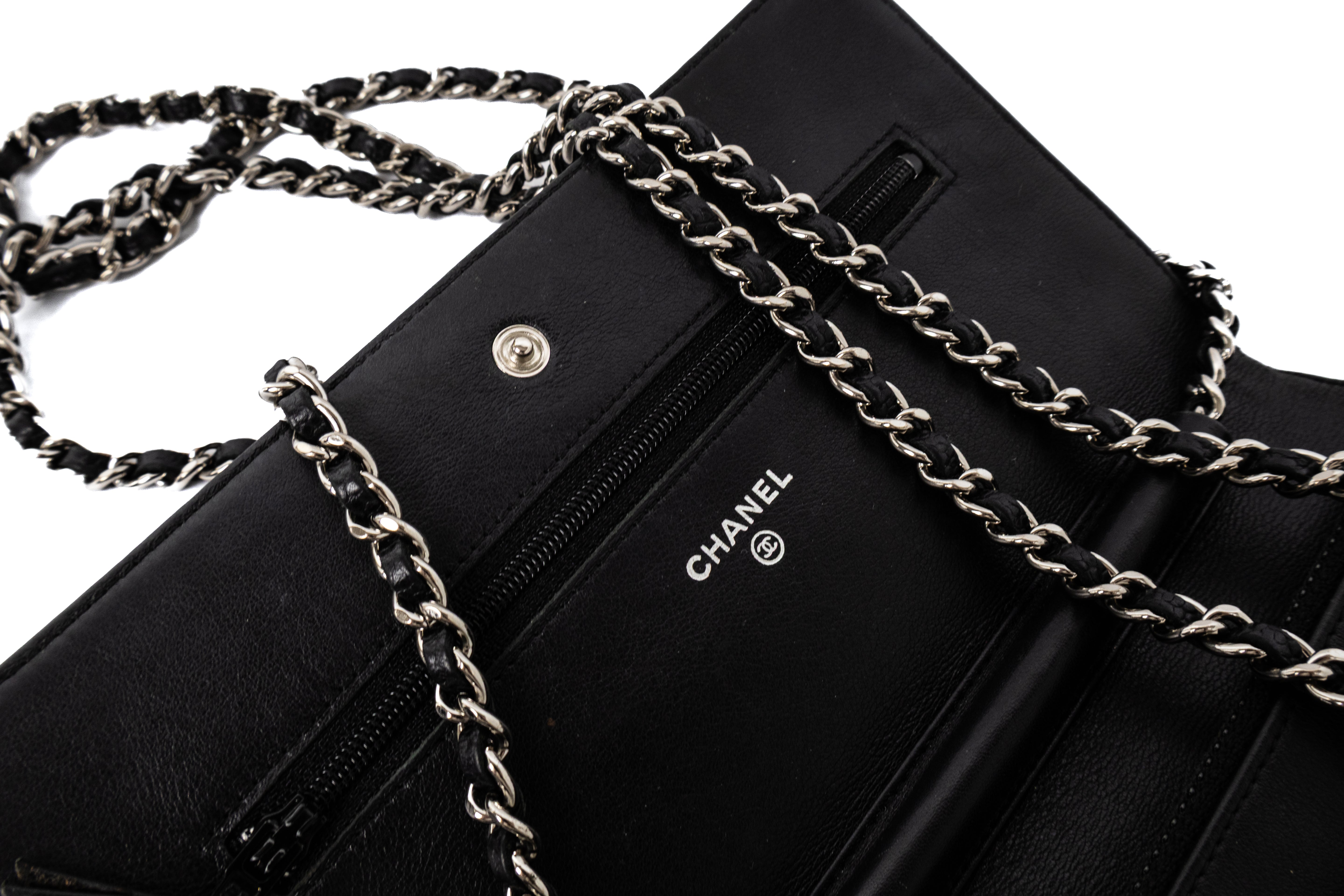 Chanel WOC Coco Mark Caviar