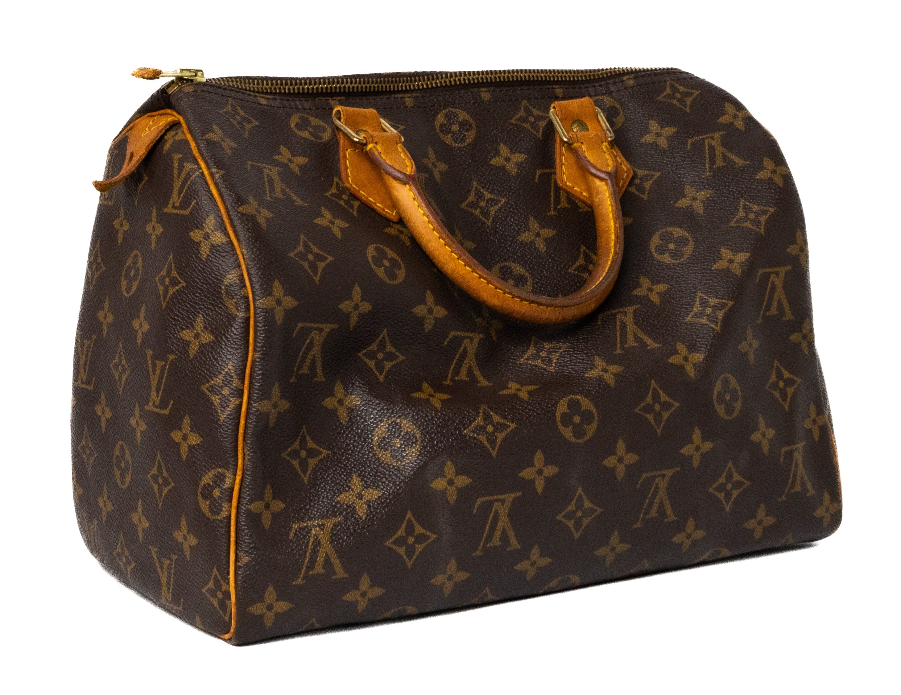 Louis Vuitton Speedy 30 Vintage Authentic Canvas Monogram
