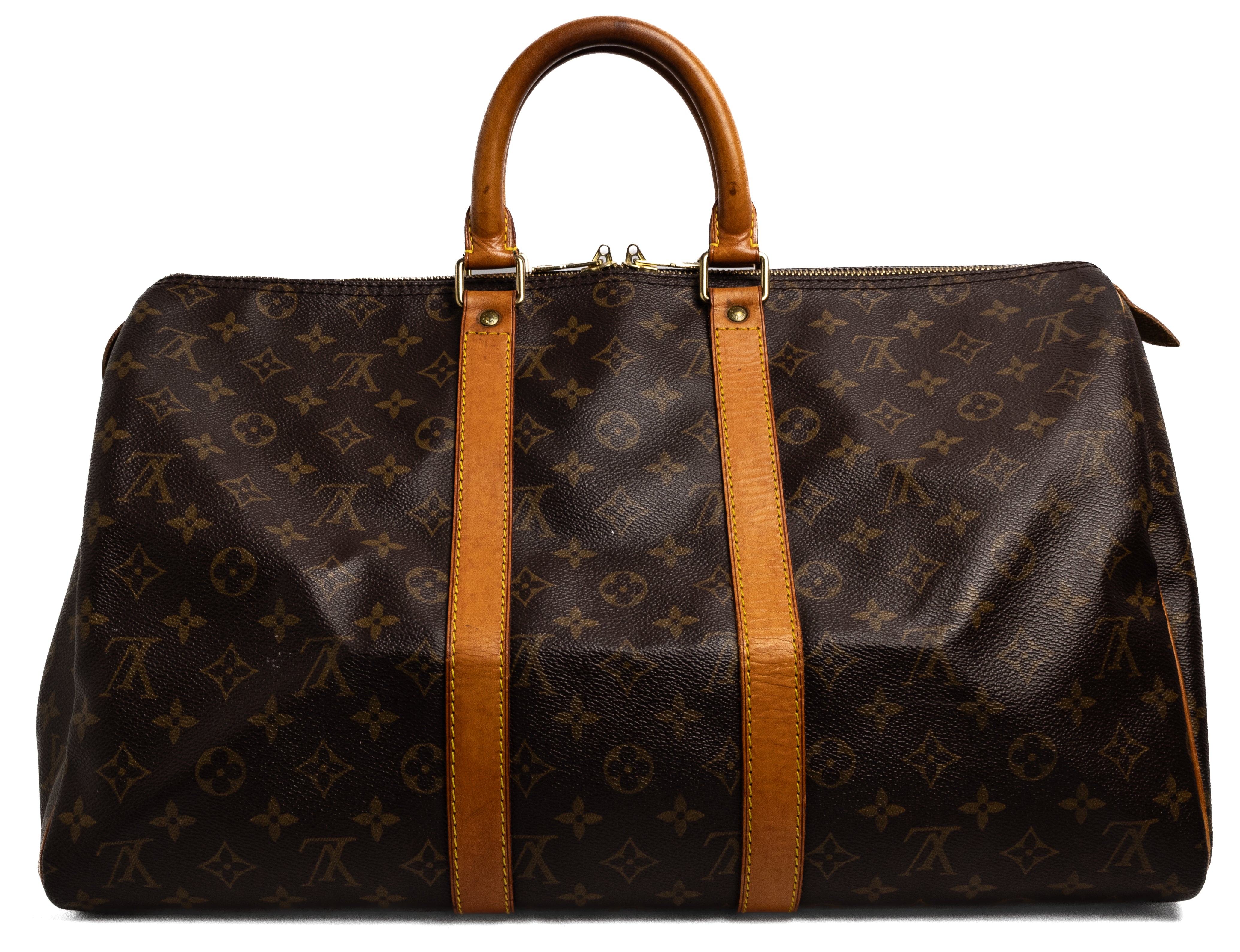 vintage louis vuitton keepall 45 reis tas