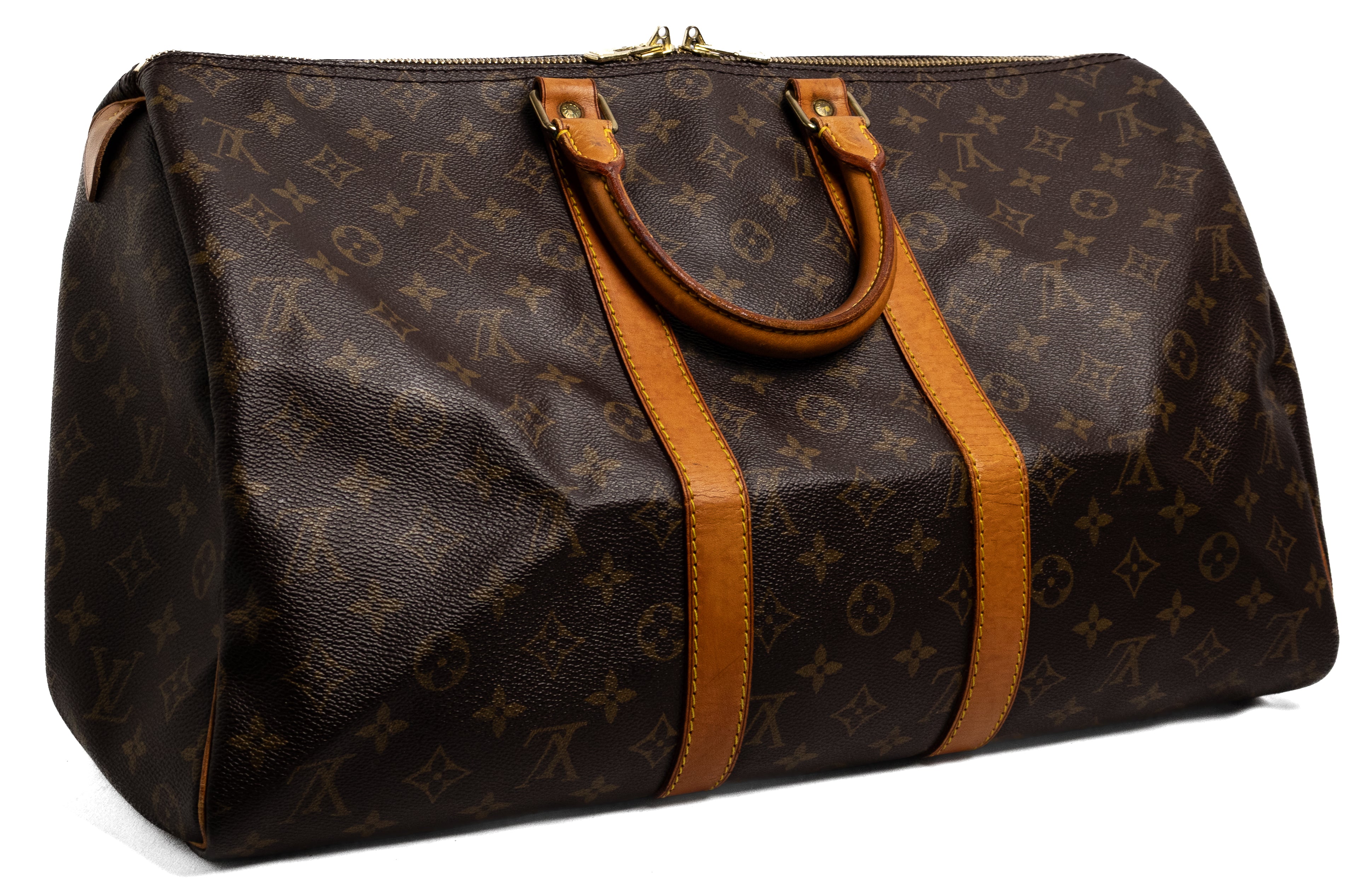 vintage louis vuitton keepall 45 reis tas