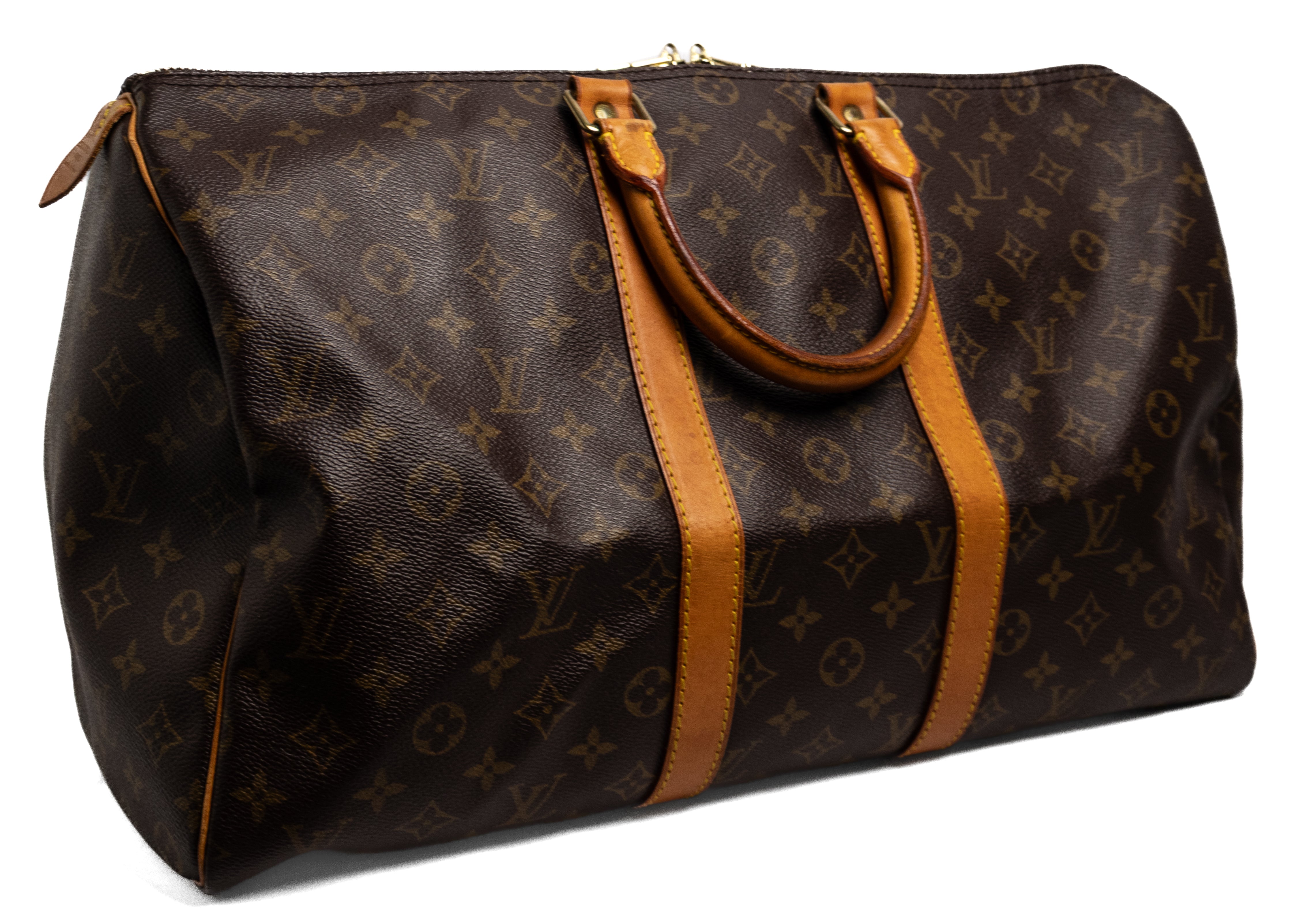 vintage louis vuitton keepall 45 reis tas