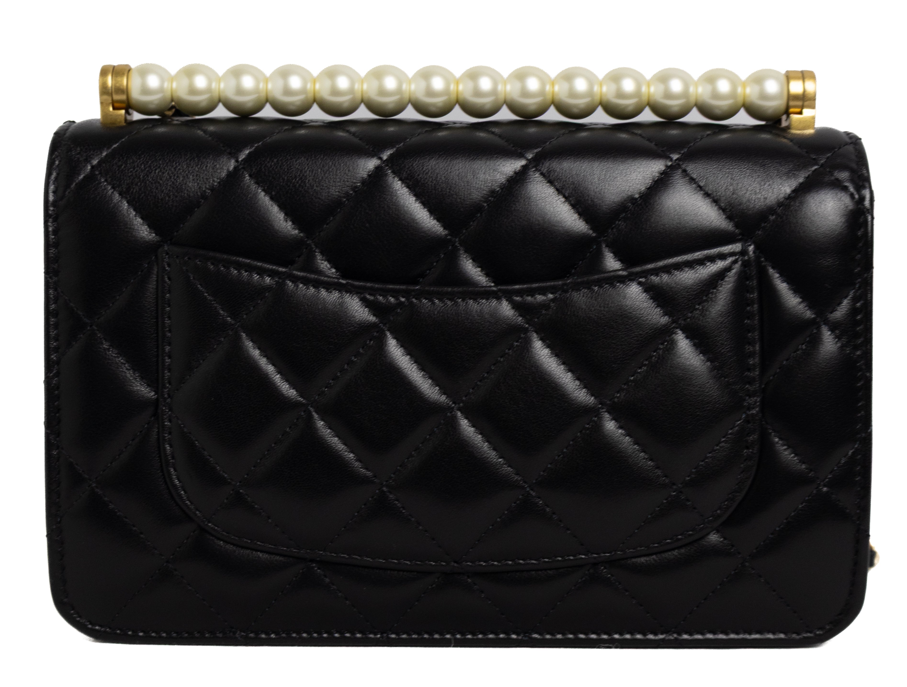 Chanel Wallet on Chain Pearl