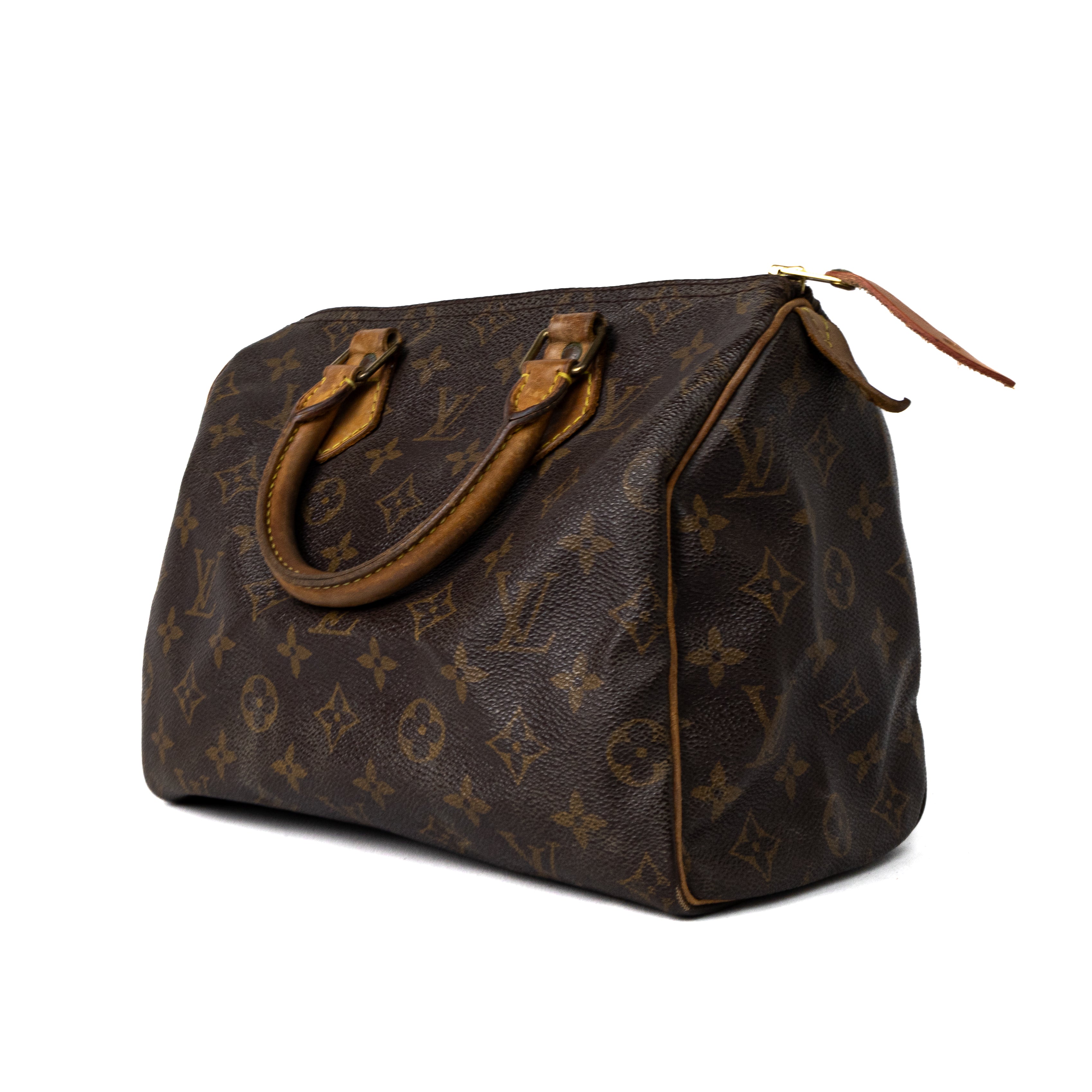 Louis vuitton speedy 25 vintage monogram canvas